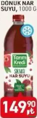 TARIM KREDİ DONUK NAR SUYU 1000 G fiyat ve kampanya bilgisi